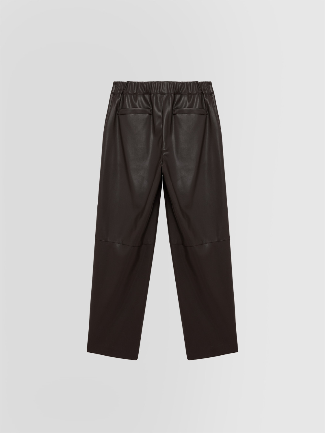 ALPHA STUDIO: PANTS IN ECO LEATHER