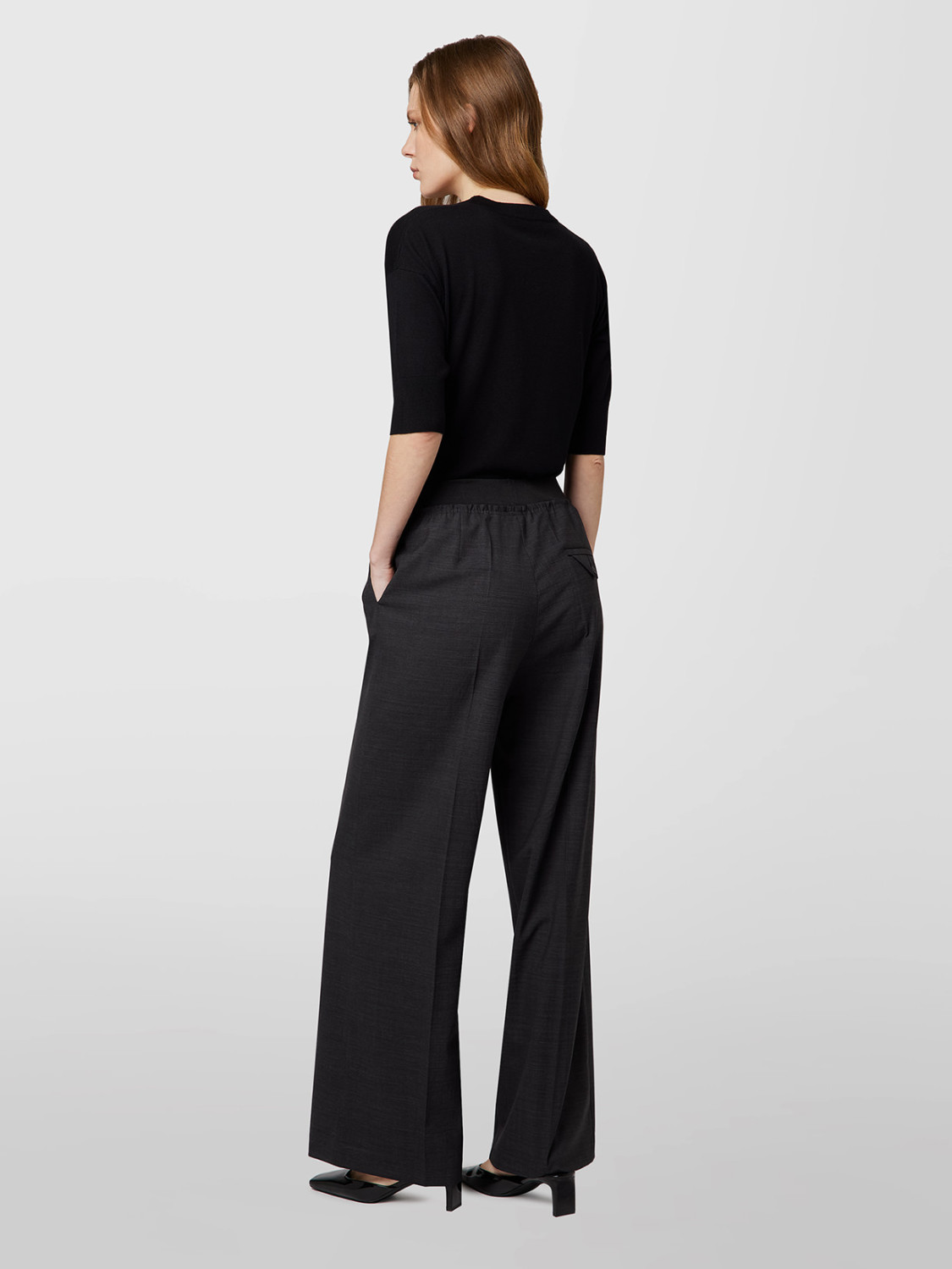 ALPHA STUDIO: PANTALONE IN LANA