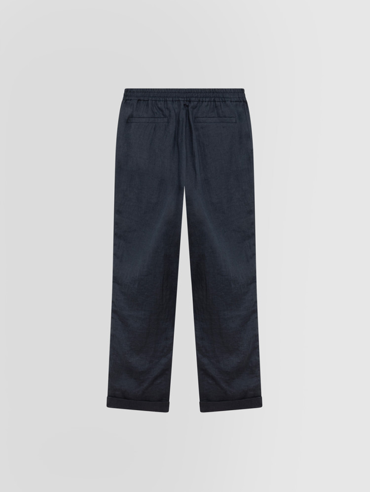 LINEN CANVAS PANTS