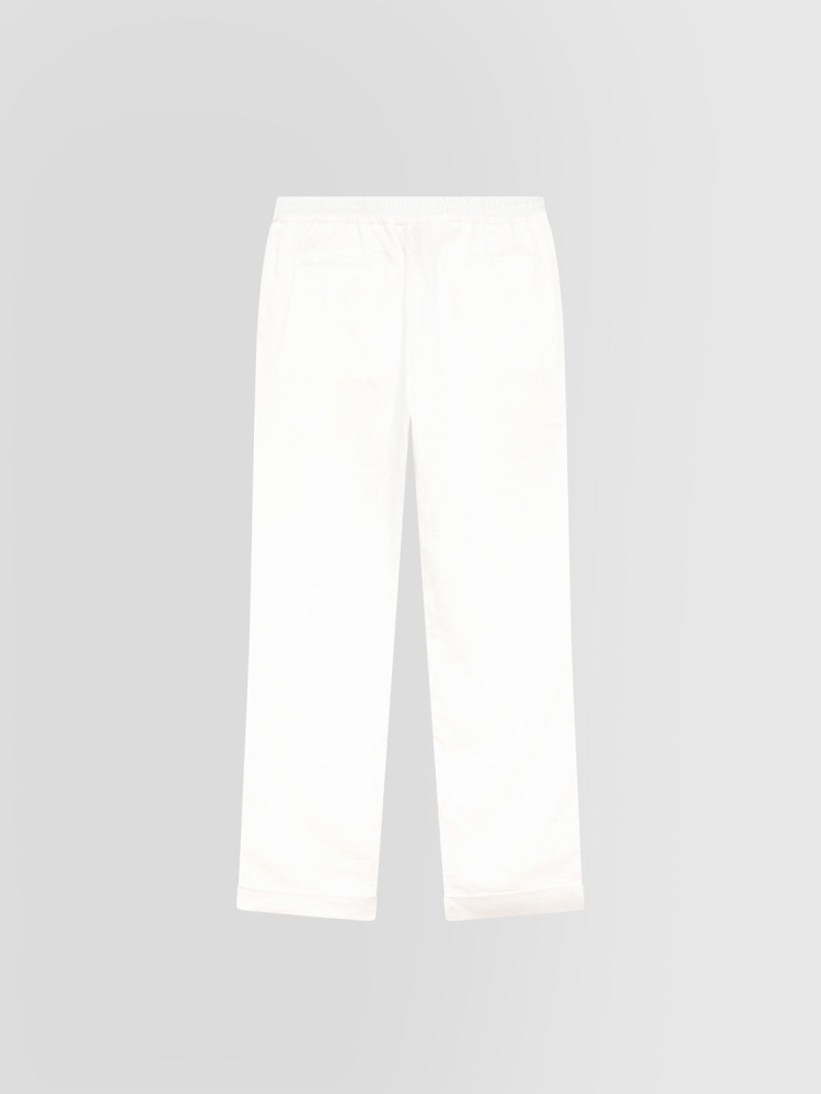 LINEN CANVAS PANTS