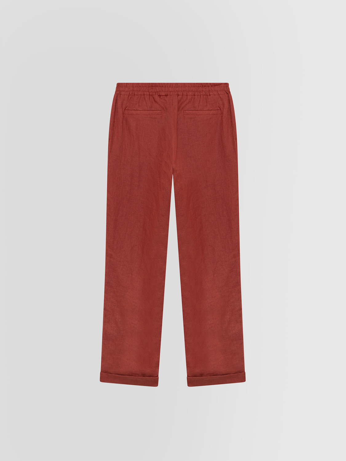 ALPHA STUDIO: PANTALONE IN TELA DI LINO