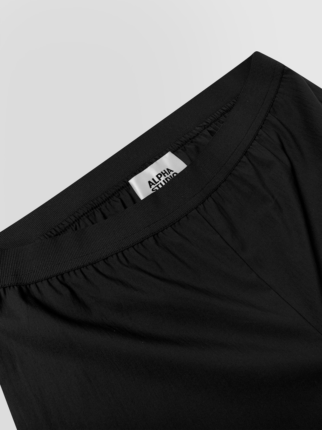 ALPHA STUDIO: TECHNICAL COTTON SLIM PANTS