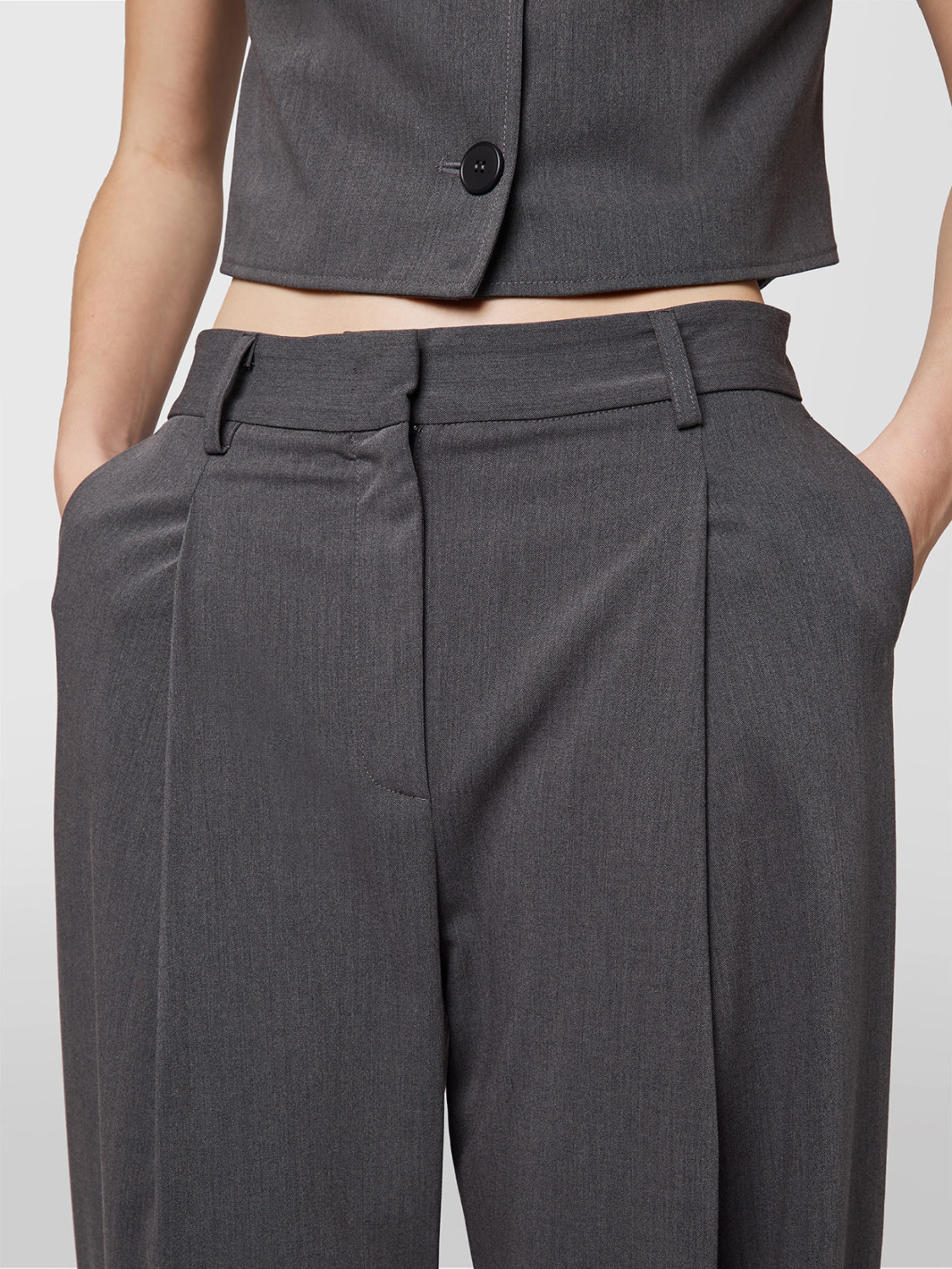 ALPHA STUDIO: TAILORED PANTS