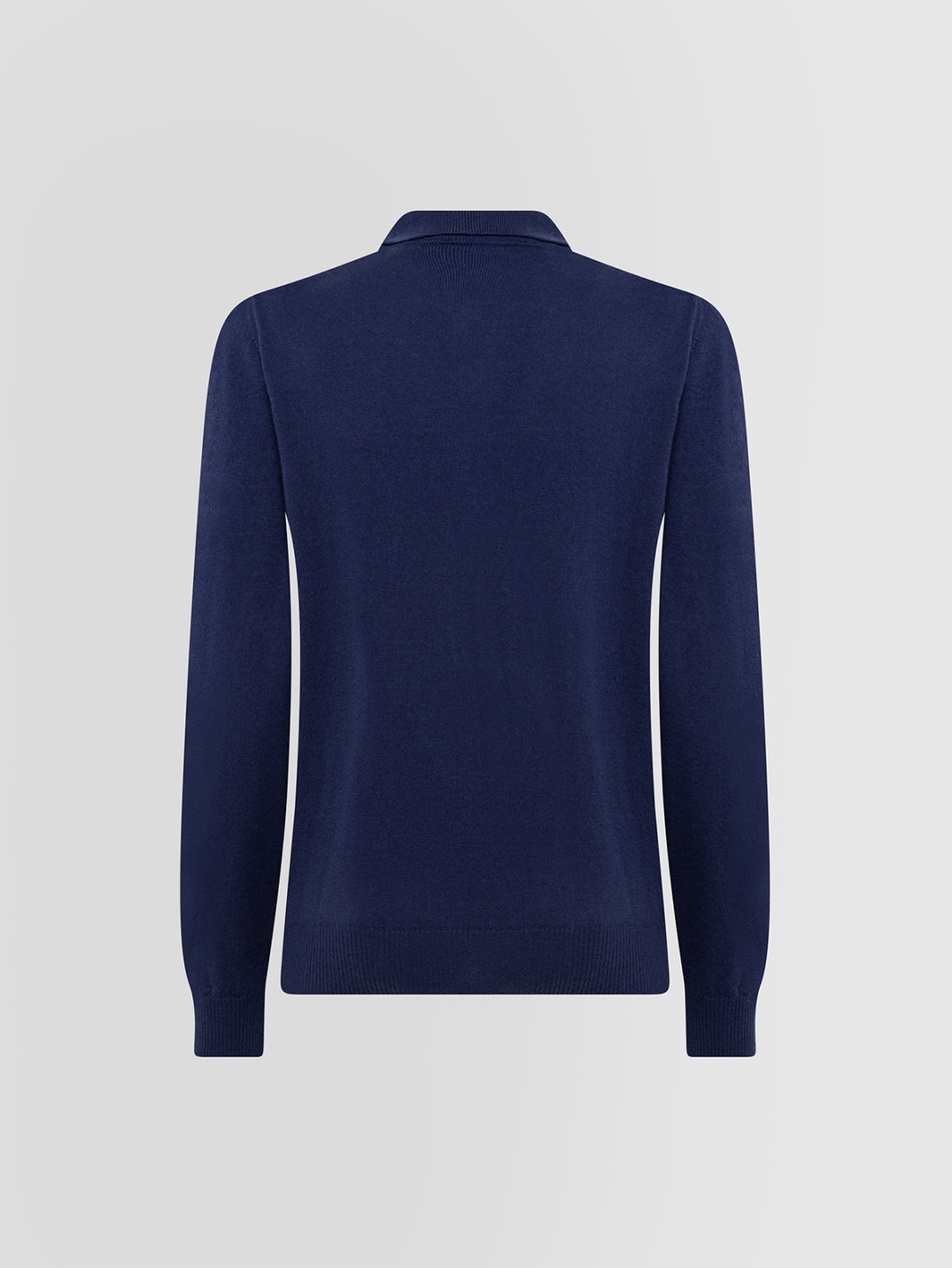 ALPHA STUDIO: BASIC POLO SHIRT IN GEELONG WOOL