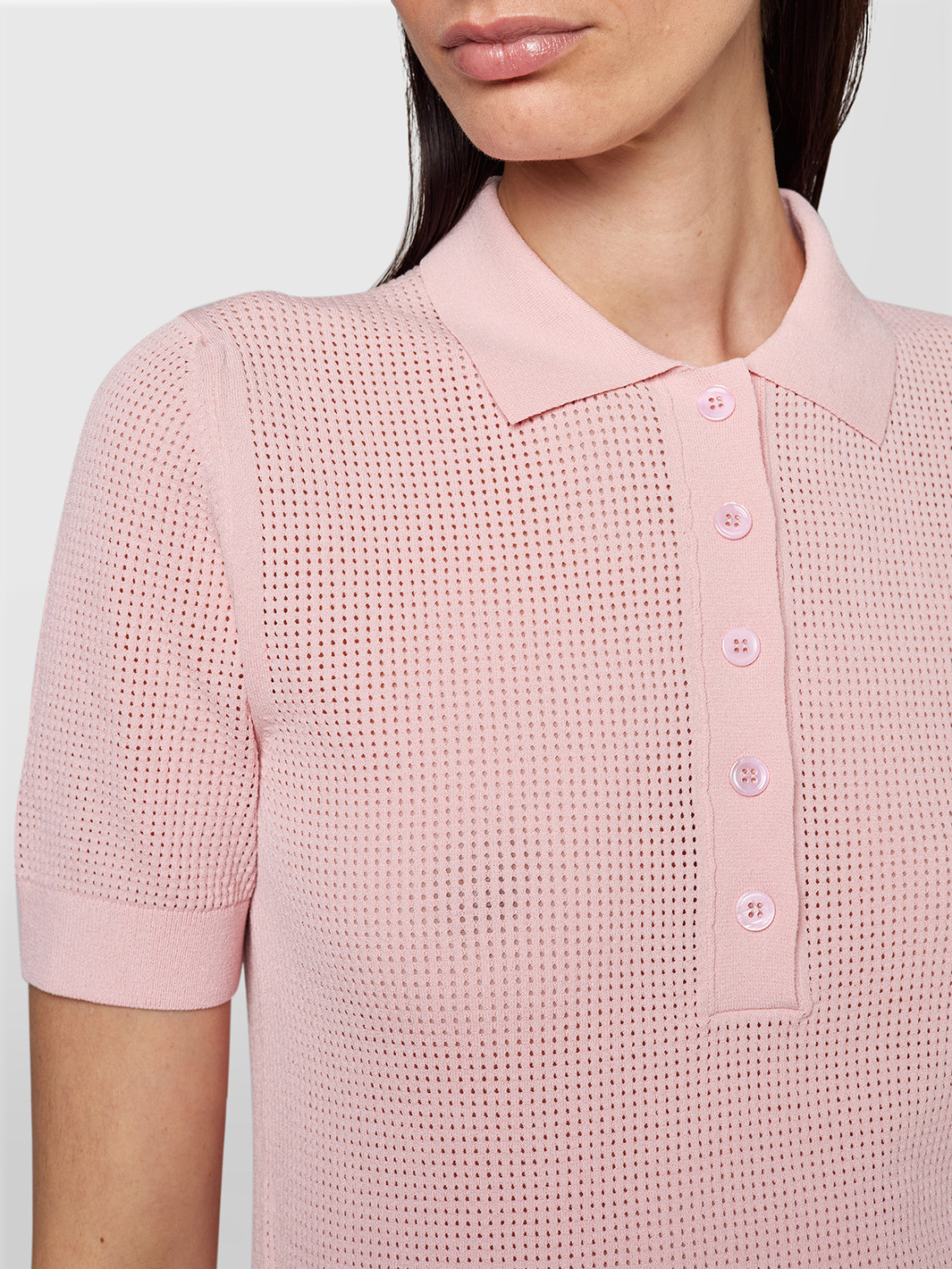 ALPHA STUDIO: POLO DE VISCOSA FINA