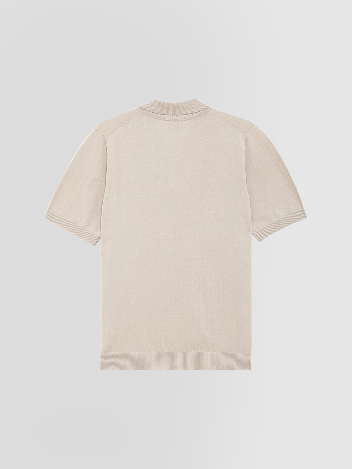 ALPHA STUDIO: POLO EN CREPE TÉCNICO