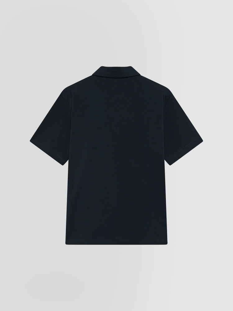 POLO EN JERSEY ÉLASTIQUE