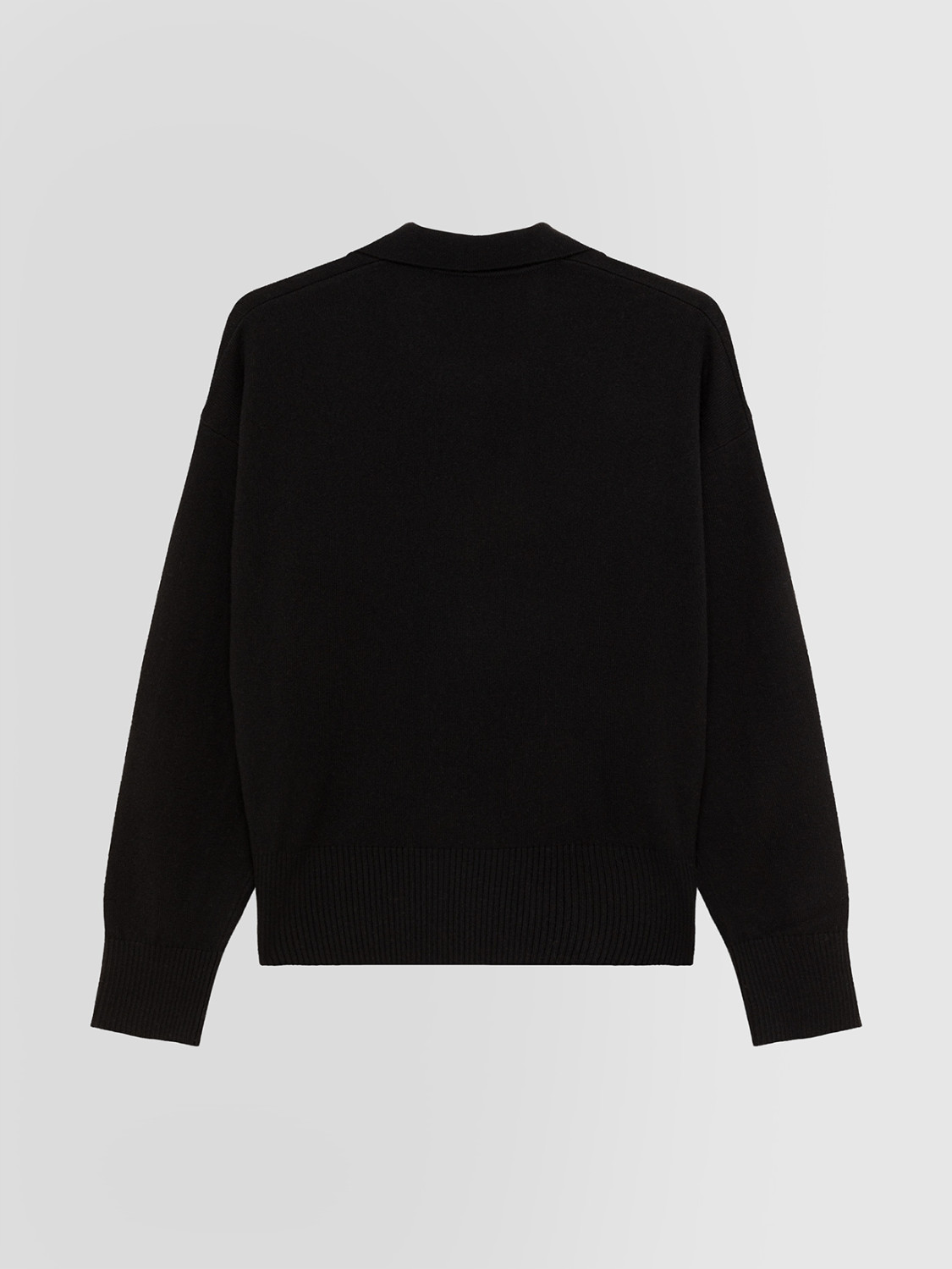ALPHA STUDIO: POLO SHIRT IN WOOL AND CASHMERE