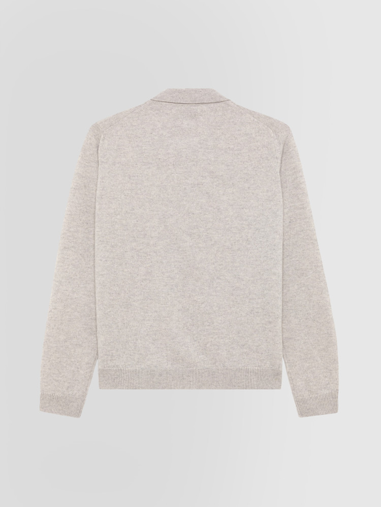 POLO SHIRT IN GEELONG WOOL