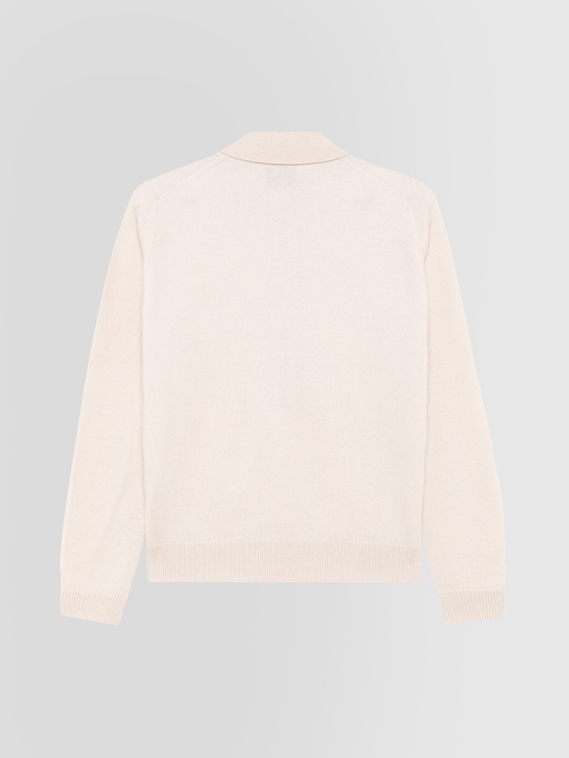 ALPHA STUDIO: POLO SHIRT IN GEELONG WOOL