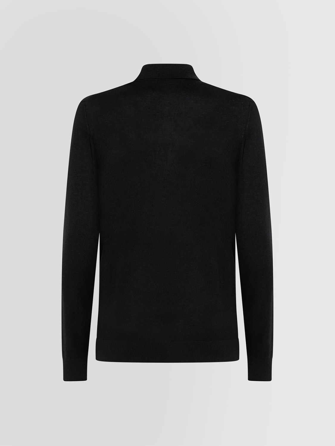 ALPHA STUDIO: SILK AND CASHMERE POLO