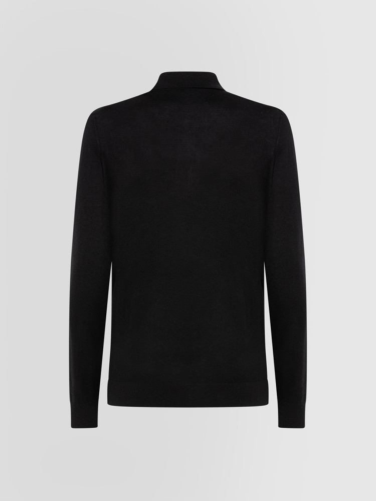 SILK AND CASHMERE POLO