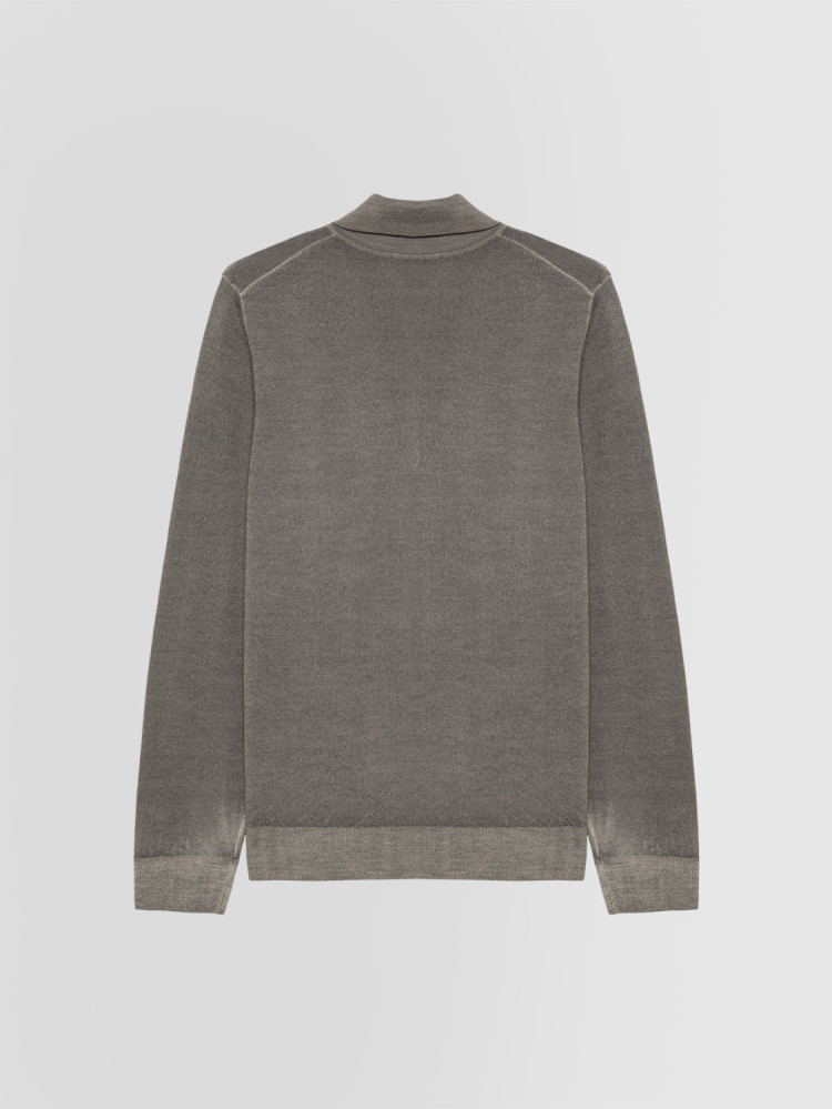 POLO LUCIDATO IN MERINOS