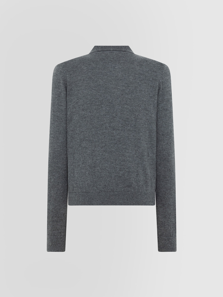 LONG SLEEVE RETRO POLO SHIRT