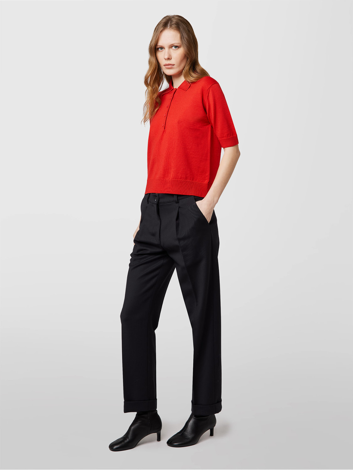 ALPHA STUDIO: TIMELESS POLO SHIRT