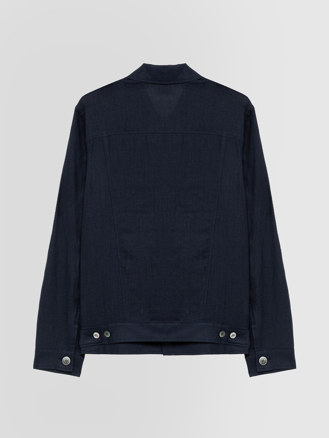 ALPHA STUDIO: LINEN BOXY SAHARIANA