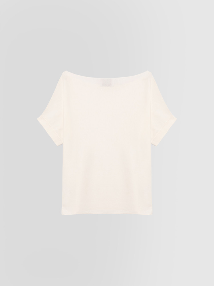 ESCOTE BARCO EN CREPÉ