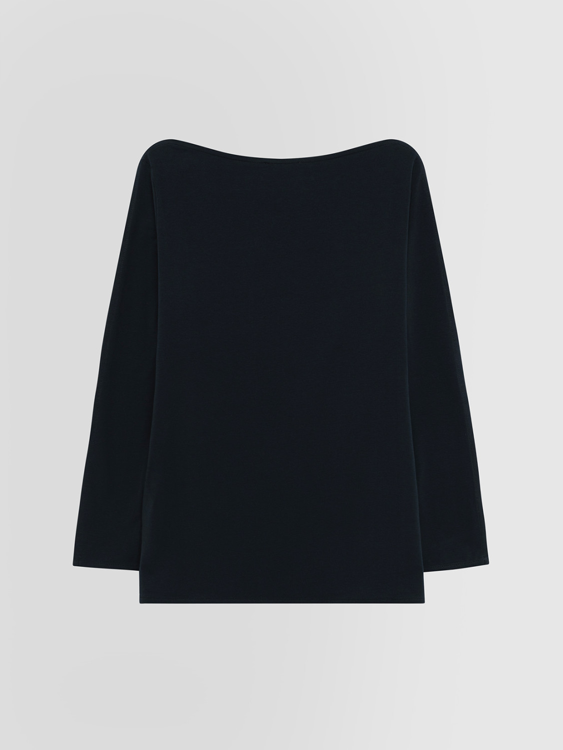 ALPHA STUDIO: ENCOLURE BATEAU EN JERSEY ÉLASTIQUE