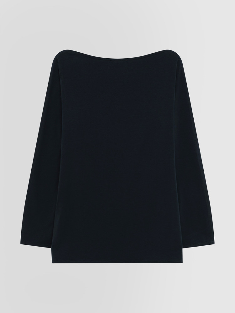 SCOLLO BARCA IN JERSEY STRETCH