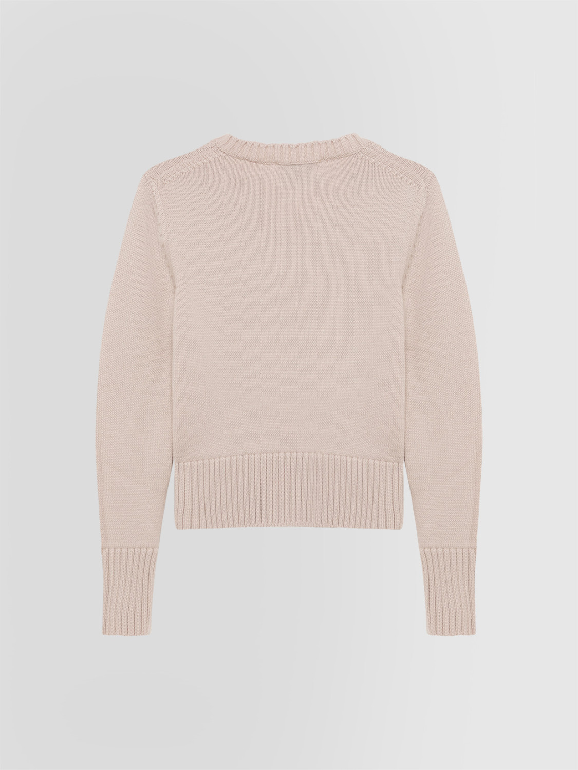 ALPHA STUDIO: V-NECK SWEATER IN MERINO WOOL