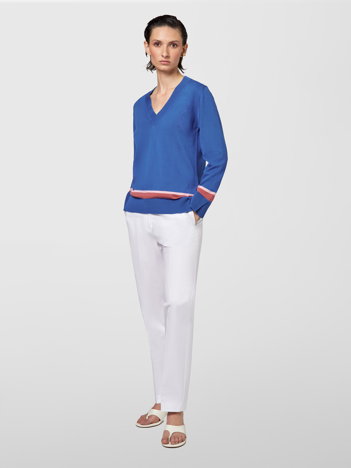 ALPHA STUDIO: SCOLLO V NEW STRIPES