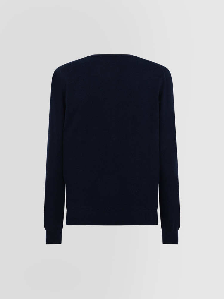 URBAN BASIC V-NECK SWEATER IN CASHMERE