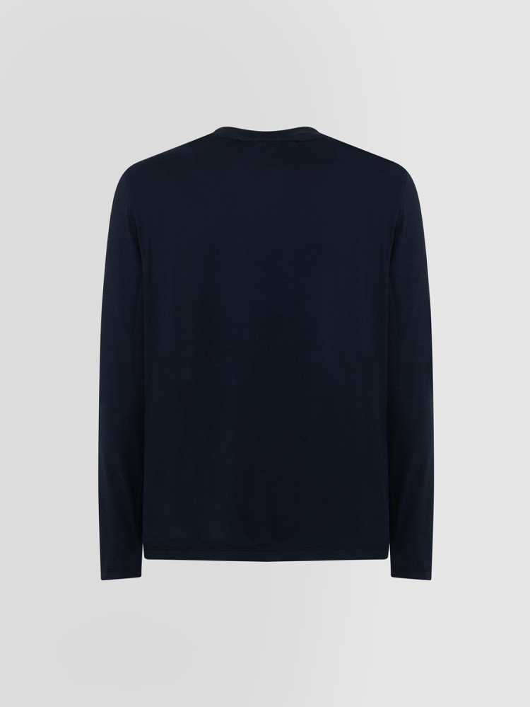 T-SHIRT GIROCOLLO ICE COTTON MANICA LUNGA