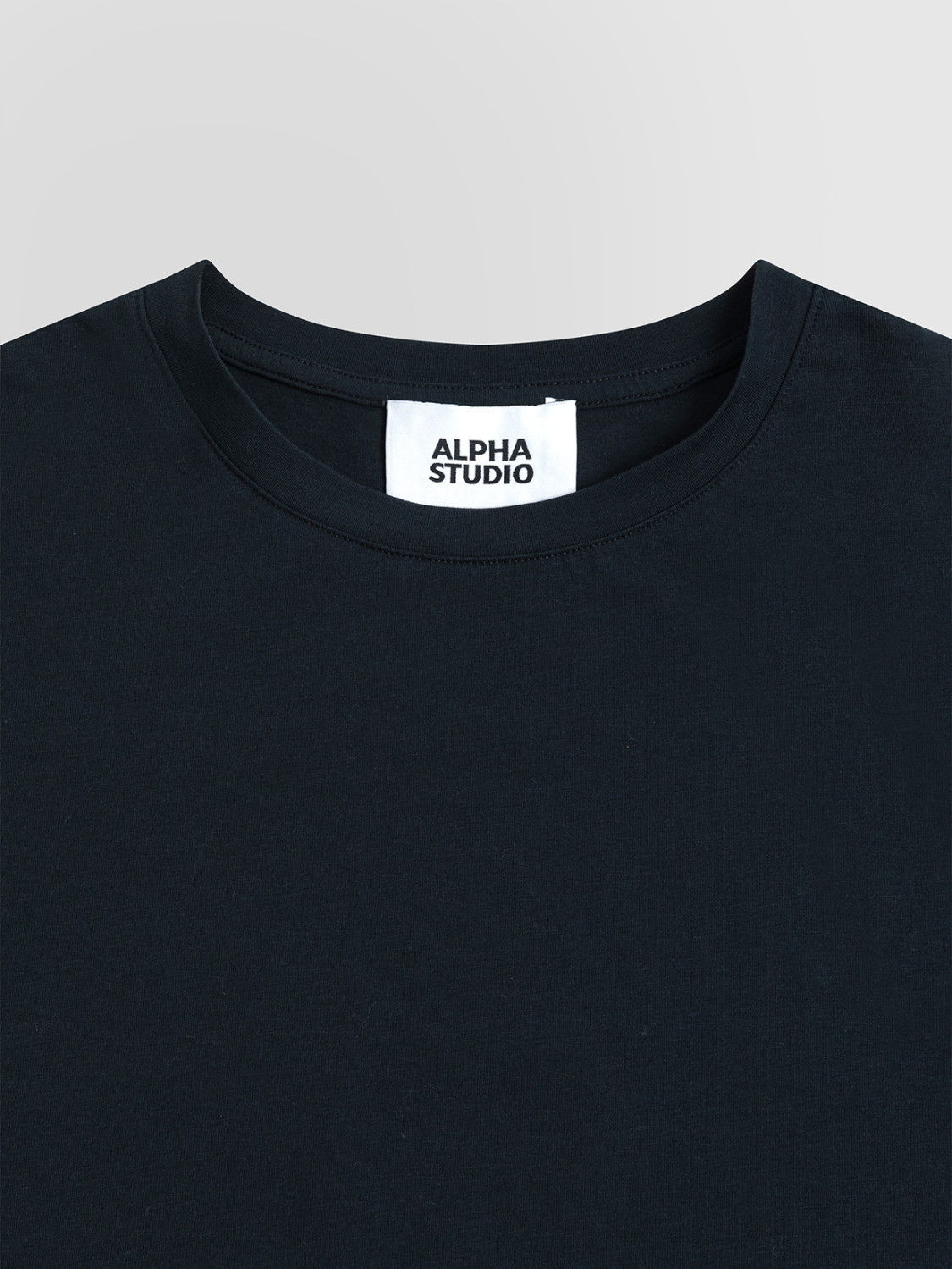 ALPHA STUDIO: T-SHIRT GIROCOLLO IN JERSEY