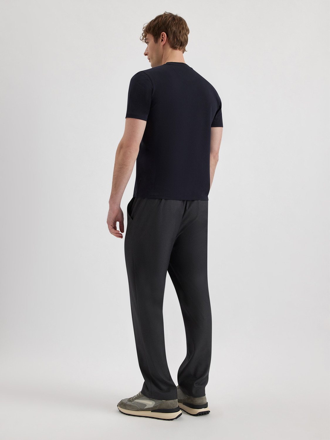 ALPHA STUDIO: T-SHIRT EN JERSEY STRETCH