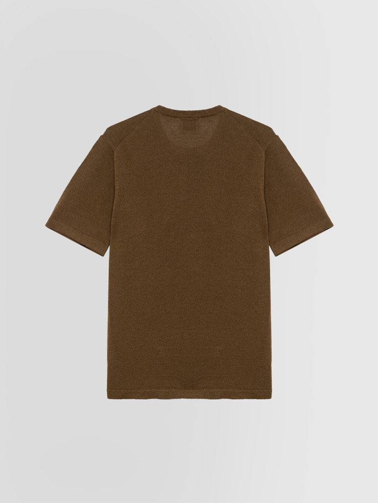 LINEN AND COTTON T-SHIRT