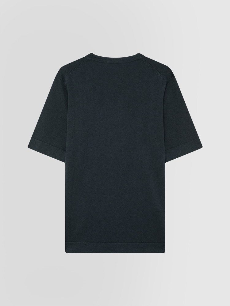 T-SHIRT IN SETA E CASHMERE