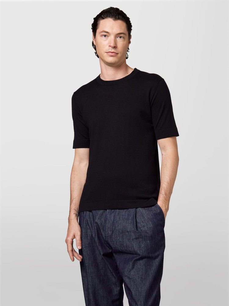 CAMISETA DE SEDA Y CACHEMIRE