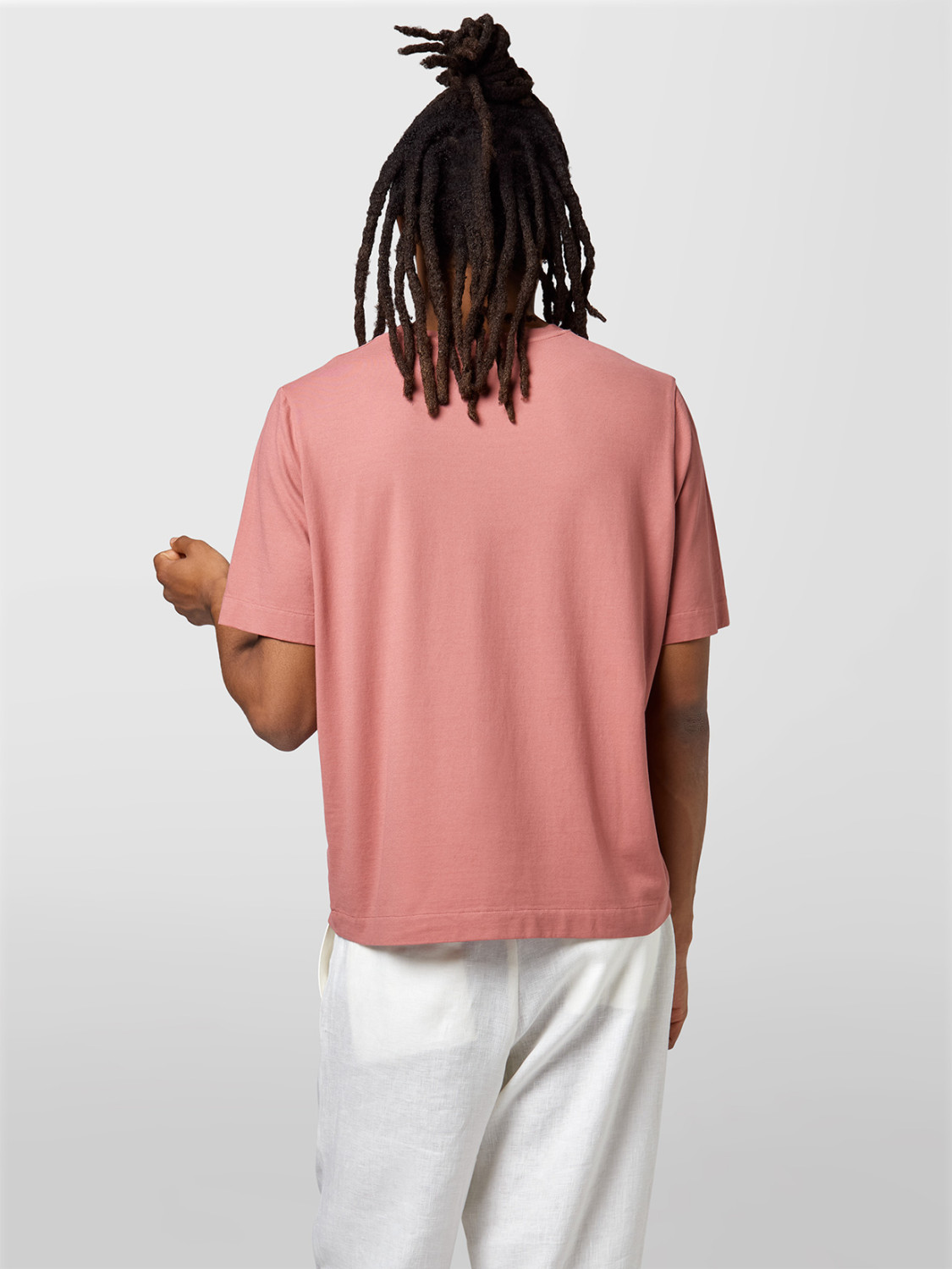 ALPHA STUDIO: T-SHIRT RELAXED ICE COTTON