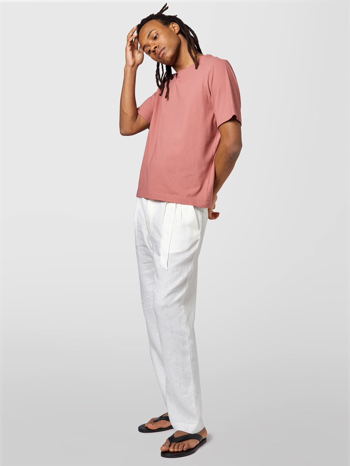 ALPHA STUDIO: T-SHIRT RELAXED ICE COTTON