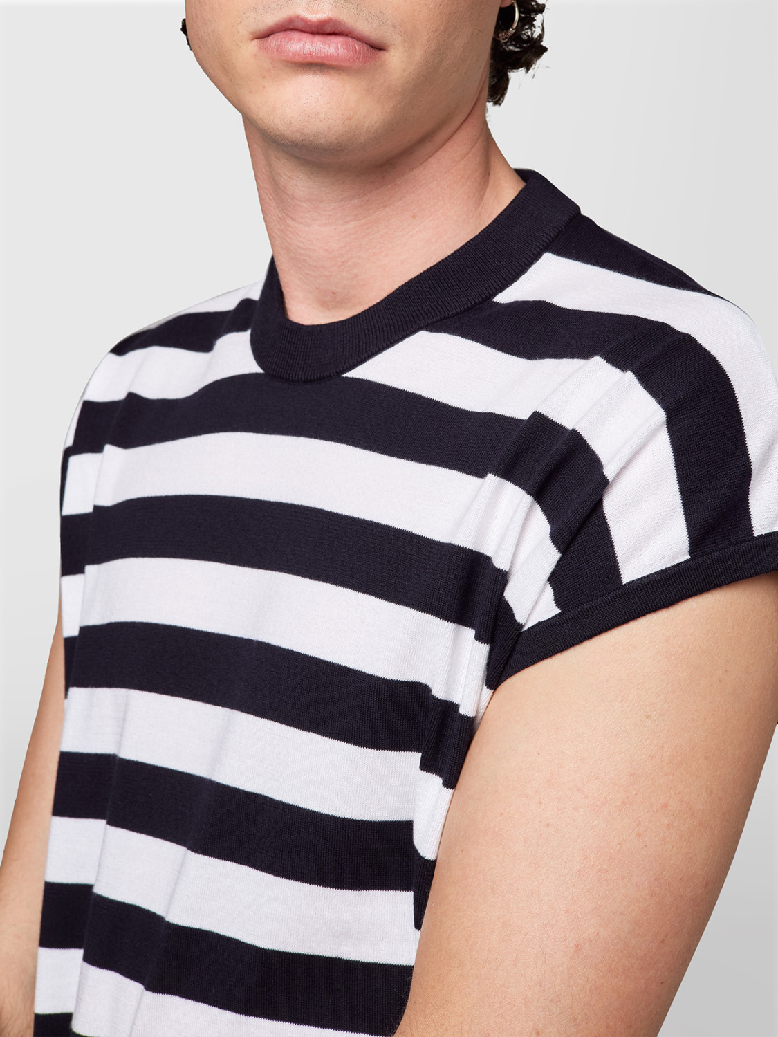 ALPHA STUDIO: T-SHIRT RIGHE MIX