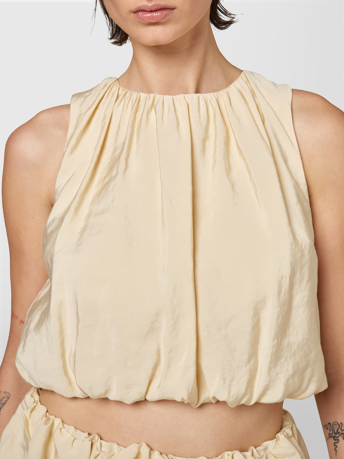 ALPHA STUDIO: TOP INCRESPATO