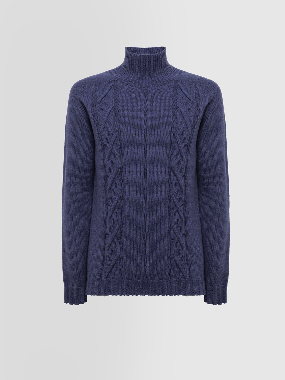 ALPHA STUDIO: COWL NECK SWEATER IN WOOL AND CASHMERE